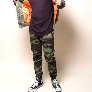 BKC CORE CAMO TWILL JOGGER PANTS Men’s Small